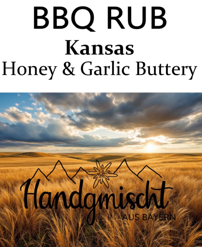 BBQ RUB - Kansas - Honey Garlic