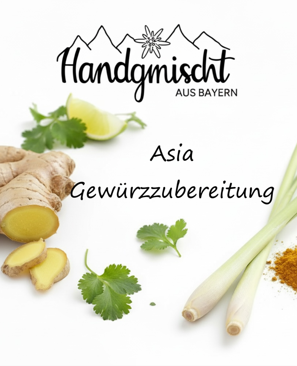 ASIA Gewürzzubereitung | Rundes Glas