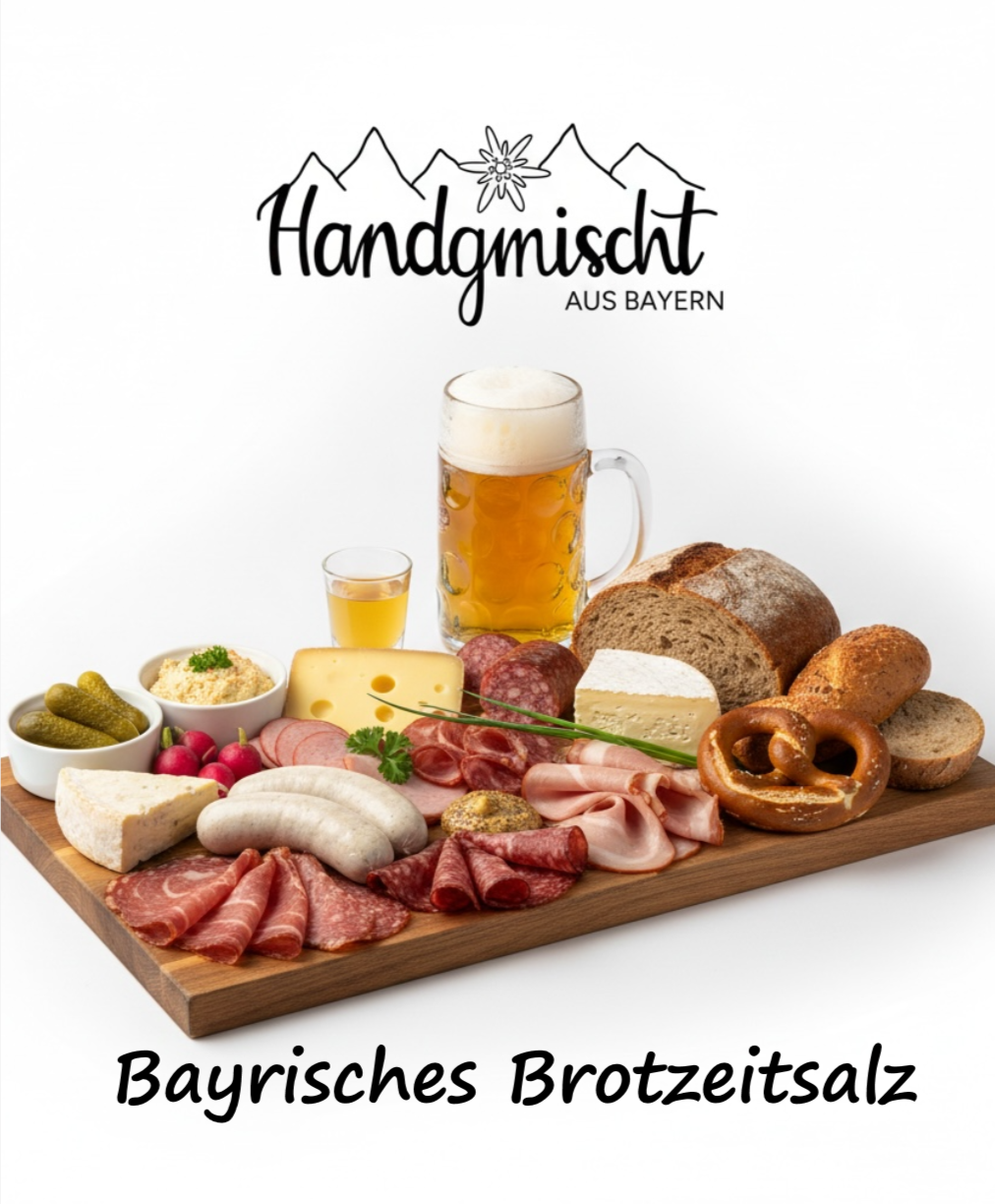 Bayrisches Brotzeitsalz mit Röstzwiebeln