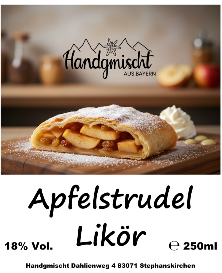 Apfelstrudel Likör 