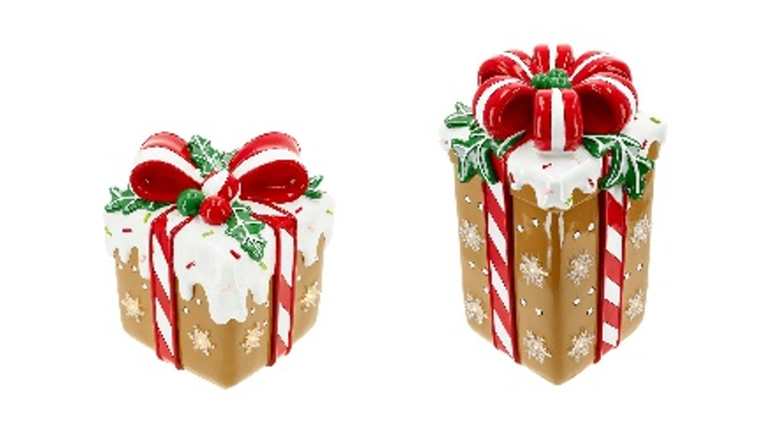 Geschenk mit Schleife - verschiedene Größen