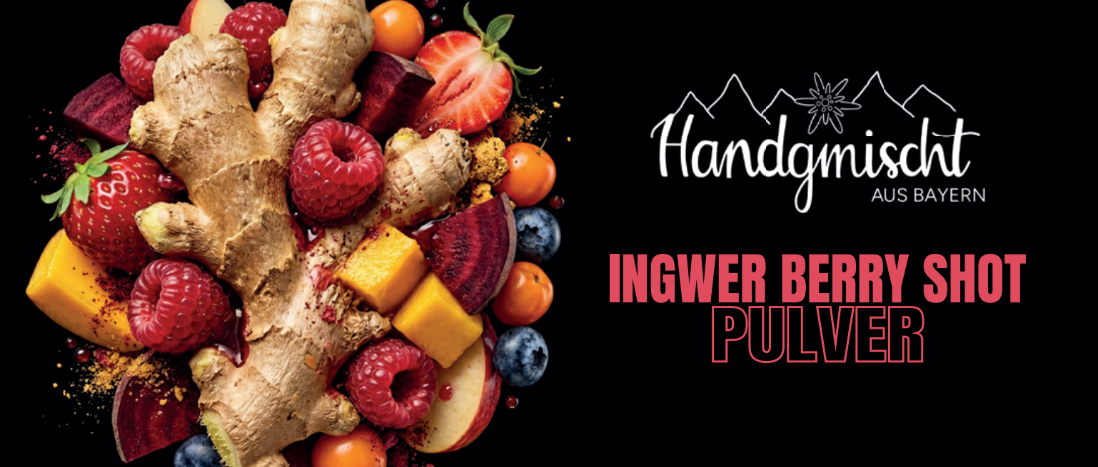 Ingwer Berry Shot Pulver