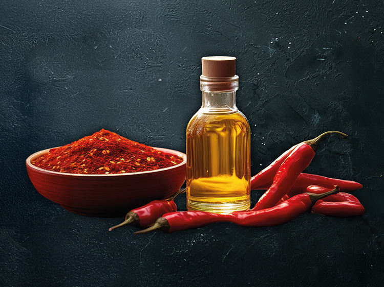 Spicy Chili Öl mit Einlage