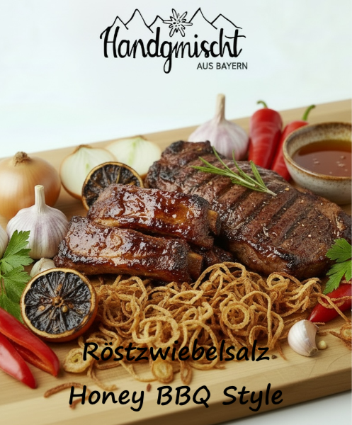 Röstzwiebelsalz Honey BBQ Style