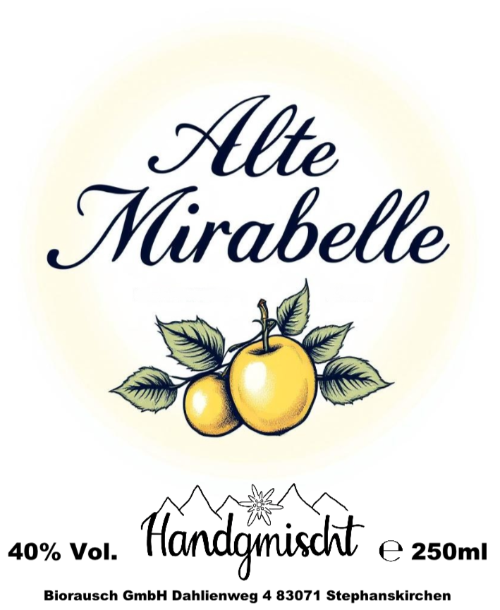 Mirabellen Likör